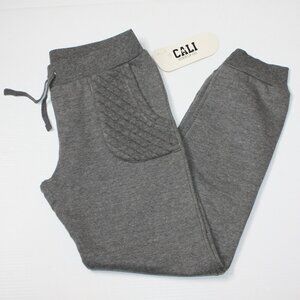 Cali Supply Co. Boy's Gray Color Athletic Joggers Pants Sweatpants size 12 NWT